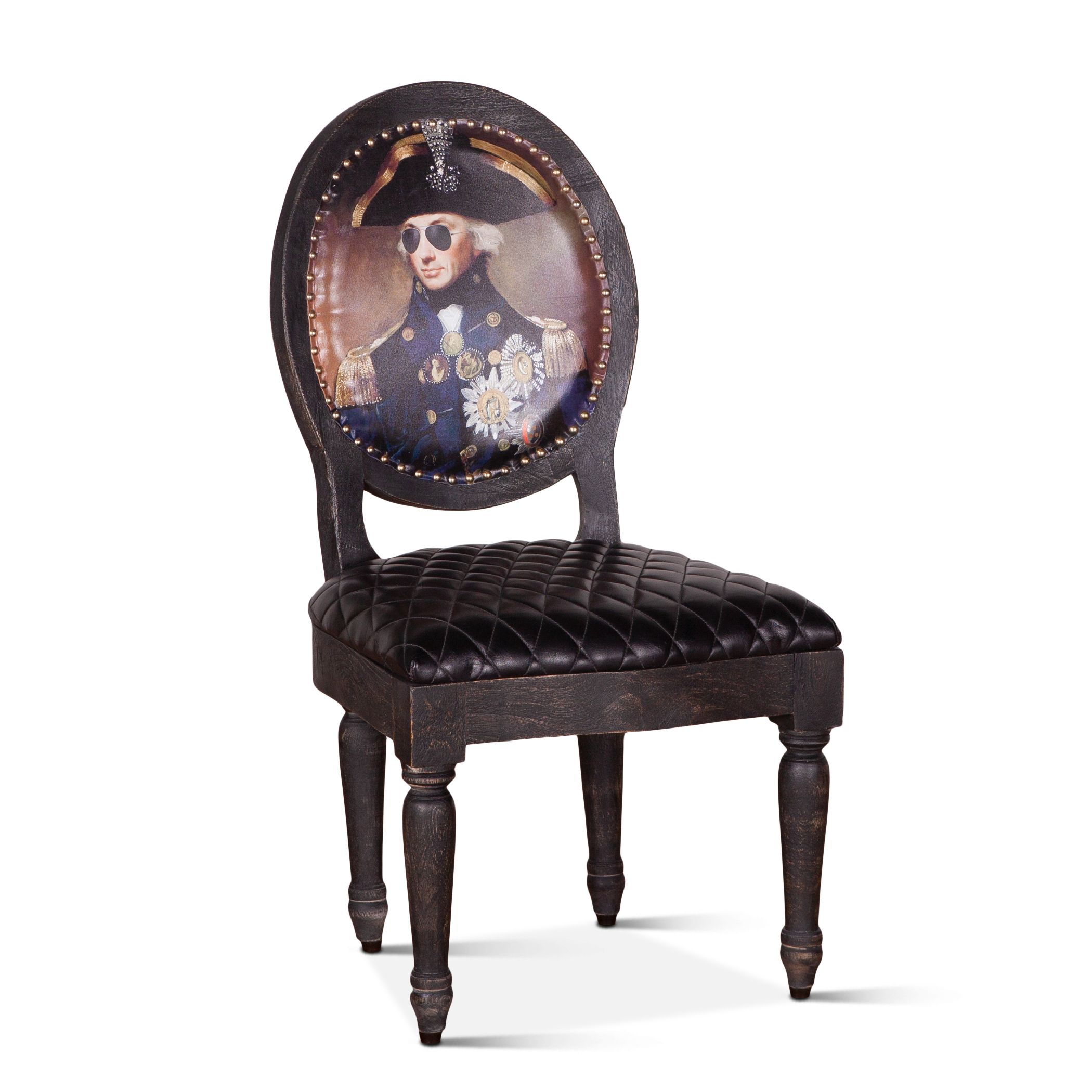 Picture of DINING CHAIR WASHINGTON PRINT