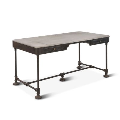 Bowery 58" Desk with Marble Top