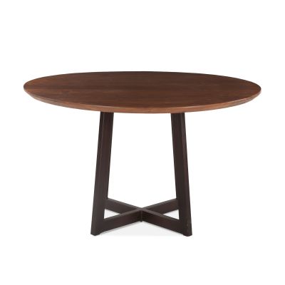 Mozambique 48" Round Dining Table Walnut