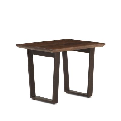Mozambique 28" Side Table Walnut