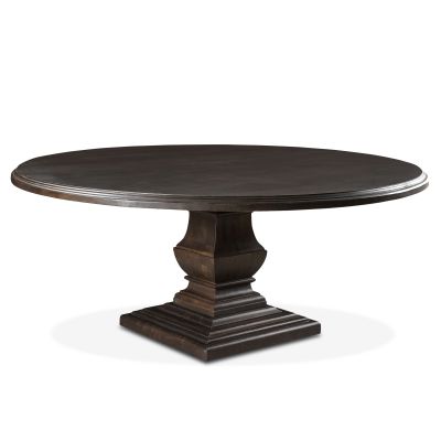 Nimes 72" Round Dining Table Vintage Brown