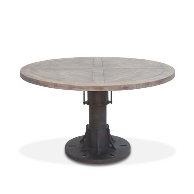 Old Mill 54" Reclaimed Wood Round Dining Table