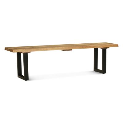 Park City 68" Outdoor Bench in Natural