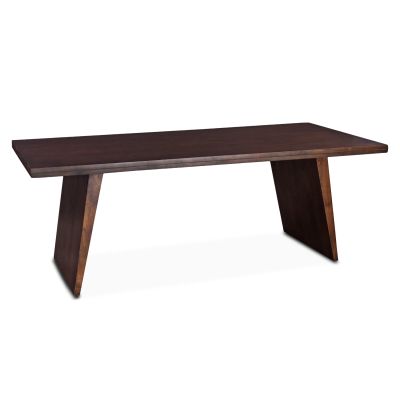 Palermo 84" Dining Table Matte Brown