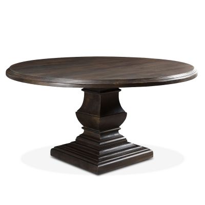 Nimes 60" Round Dining Table Vintage Brown
