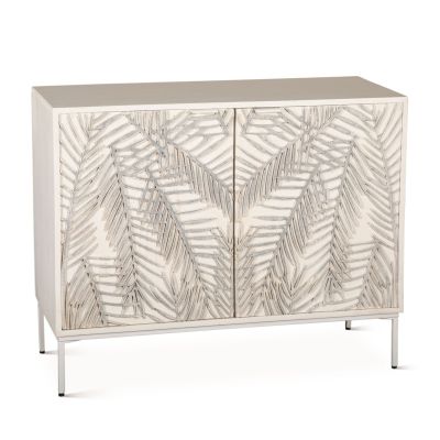 Fern 38" Cabinet with Two Doors in Coastal White