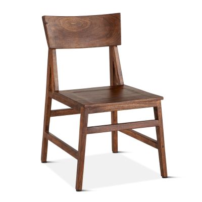 HTD Home Trends Design solid wood London Loft Dining Chair with a modern, handcrafted design.