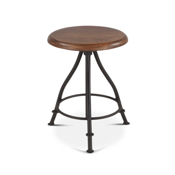 Picture of STOOL ADJUSTABLE IL WALNET