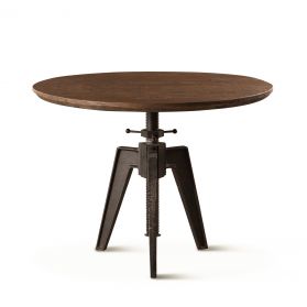Carnegie 42" Adjustable Round Table Bandsaw Teak
