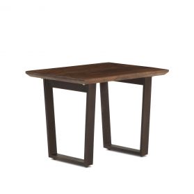 Mozambique 28" Side Table Walnut