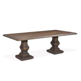 Nimes Dining Table 84in Weathered Mango
