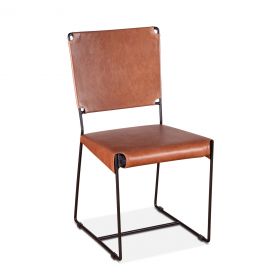 New York Dining chair Cognac Leather