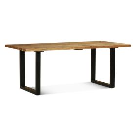 Park City 78" Outdoor Dining Table in Natural