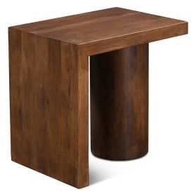 Palermo 24" Side Table in Royal Brown