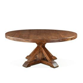 Aspen Round Dining Table 72" Earth