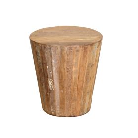 Wooden Side Table 21"