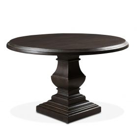 Nimes 48" Round Dining Table Vintage Brown