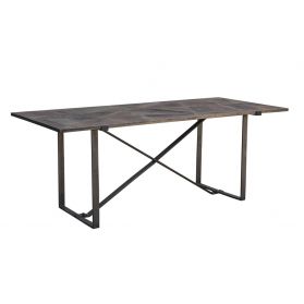 Old Mill 78" Geometric Dining Table
