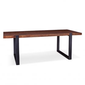 Bosque 84" Dining Table Aged Teak
