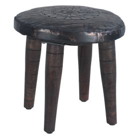 Eiffel 22" Round Wheel Side Table