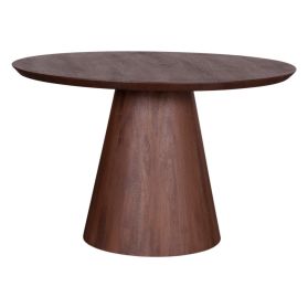 Casablanca 48" Round Dining Table in Toffee Nut