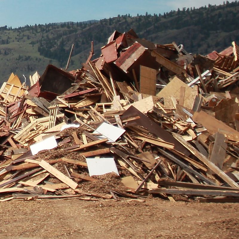 MDF in Landfill. Credit to Wood Panel Industry Federation
