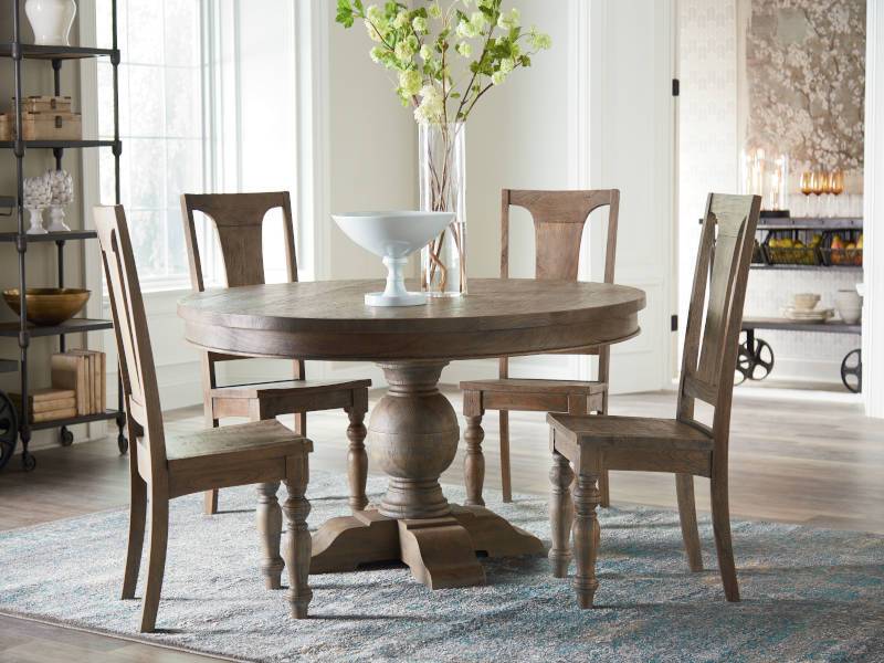 The Chatham Downs Round Dining Table